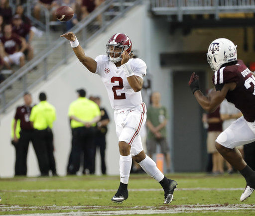 Jalen Hurts in 2017
